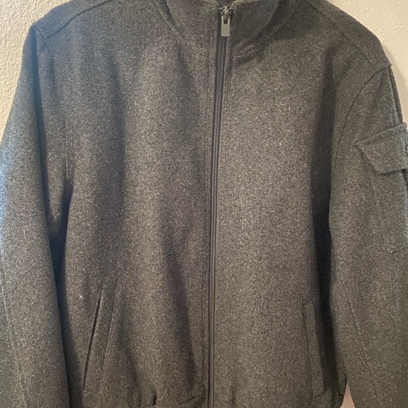 Gap Men’s Gray Zip-Up Jacket Small - Picture 1 of 5